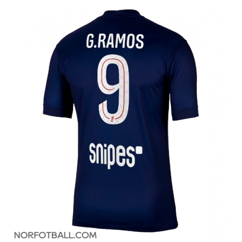 Billige Fotballdrakt Paris Saint-Germain Goncalo Ramos #9 Replika Hjemmedrakt 2025-26 Kortermet Billige Fotballdrakt Paris Saint-Germain Goncalo Ramos #9 Replika Hjemmedrakt 2025-26 Kortermet